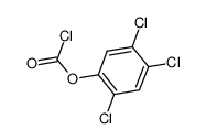 (2,4,5-trichlorophenyl) carbonochloridate 16947-69-6