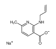 97484-94-1 2-allylamino-6-methylnicotinic acid sodium salt