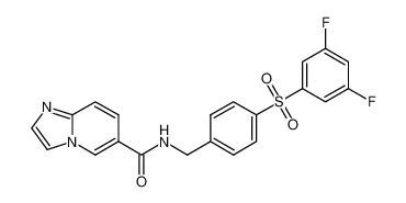 1362154-70-8 structure, C21H15F2N3O3S