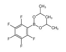 267006-38-2 structure, C12H14BF5O2