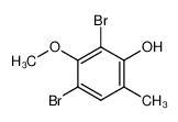 55027-74-2 structure, C8H8Br2O2