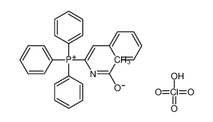 (1-acetamido-2-phenylethenyl)-triphenylphosphanium,perchlorate 140173-10-0