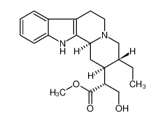 Methyl (2R)-2-[(2S,3R,12bS)-3-ethyl-1,2,3,4,6,7,12,12b-octahydroi ndolo[2,3-a]quinolizin-2-yl]-3-hydroxypropanoate (non-preferred n ame) 6519-26-2