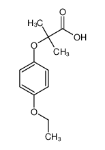 2-(4-ethoxyphenoxy)-2-methylpropanoic acid 154548-95-5