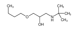 1-butoxy-3-(tert-butylamino)propan-2-ol 80762-79-4