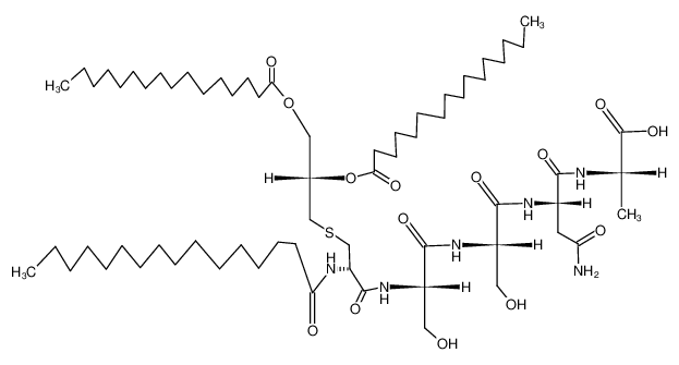 87173-03-3 structure, C67H124N6O14S