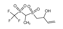 96247-11-9 structure, C7H11F3O5S2