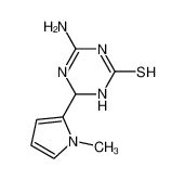 4-Amino-6-(1-methyl-1H-pyrrol-2-yl)-1,6-dihydro-1,3,5-triazine-2-thiol 1142208-66-9