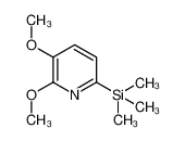 (5,6-dimethoxypyridin-2-yl)-trimethylsilane 1131335-54-0