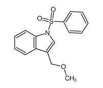 130827-11-1 3-(methoxymethyl)-1-(phenylsulfonyl)-1H-indole