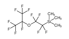 54587-59-6 structure, C8H9F11OSi