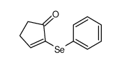 71996-27-5 spectrum, 2-phenylselanylcyclopent-2-en-1-one