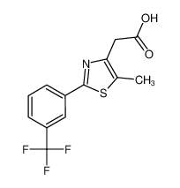 924868-87-1 structure, C13H10F3NO2S