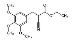 29958-02-9 2-cyano-3-(3,4,5-trimethoxy-phenyl)propionic acid ethyl ester