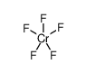 14884-42-5 structure, CrF5