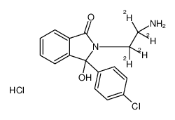 1276611-52-9 structure, C16H12Cl2D4N2O2