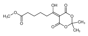 212693-39-5 6-(2,2-Dimethyl-4,6-dioxo-[1,3]dioxan-5-ylidene)-6-hydroxy-hexanoic acid methyl ester