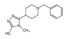 3-(1-benzylpiperidin-4-yl)-4-methyl-1H-1,2,4-triazole-5-thione 866142-48-5