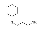 3-cyclohexylsulfanylpropan-1-amine 56216-09-2