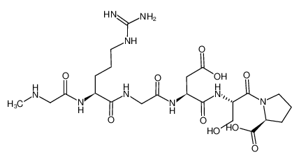 133525-11-8 structure, C23H39N9O10