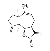 37936-58-6 spectrum, (3aS,6aR,9aR,9bS)-6-methyl-3,9-dimethylidene-4,6a,7,8,9a,9b-hexahydro-3aH-azuleno[4,5-b]furan-2-one