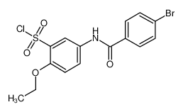 5-[(4-溴苯甲酰基)氨基]-2-乙氧基苯磺酰氯