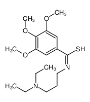 32417-54-2 N-(3-二乙基氨基丙基)-3,4,5-三甲氧基硫代苯甲酰胺