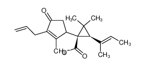 (2-methyl-4-oxo-3-prop-2-enylcyclopent-2-en-1-yl) (1R)-2,2-dimethyl-3-(2-methylprop-1-enyl)cyclopropane-1-carboxylate 231937-89-6