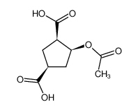 68715-59-3 spectrum, (+/-)-(1β,3β,4β)-4-acetoxy-1,3-cyclopentanedicarboxylic acid