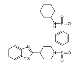 606082-84-2 structure, C24H29N3O4S3