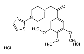 17755-67-8 structure, C18H25Cl2N3O4S