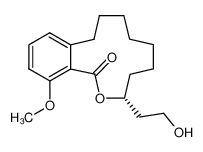 474254-74-5 (R)-7-(2-Hydroxy-ethyl)-4-methoxy-7,8,9,10,11,12,13,14-octahydro-6-oxa-benzocyclododecen-5-one