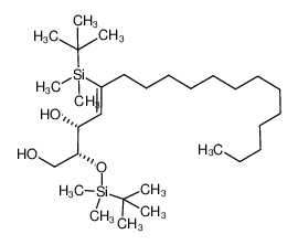 432038-17-0 (2R,3R,Z)-5-(tert-butyldimethylsilyl)-2-((tert-butyldimethylsilyl)oxy)octadec-4-ene-1,3-diol