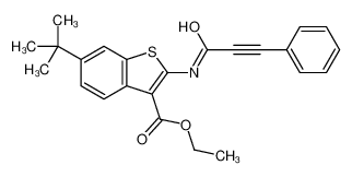 588678-15-3 structure, C24H23NO3S