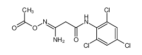 799823-29-3 structure, C11H10Cl3N3O3