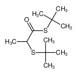 S-tert-butyl 2-tert-butylsulfanylpropanethioate