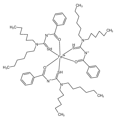 262353-68-4 structure, C60H96FeN6O3S3