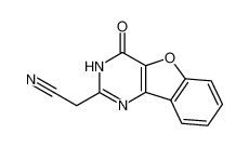 80551-01-5 spectrum, 2-cyanomethyl-3,4-dihydro-4-oxobenzofuro<3,2-d>pyrimidine