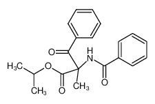 1213233-62-5 isopropyl rac-2-benzoylamino-2-methyl-3-oxo-3-phenylpropanoate