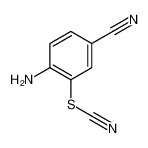 2-Amino-5-cyanophenyl thiocyanate 68867-21-0