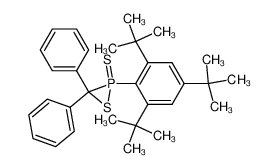 159533-00-3 3,3-diphenyl-2-(2,4,6-tri-t-butylphenyl)-1,2-thiaphosphirane 2-sulfide