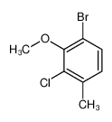 1-bromo-3-chloro-2-methoxy-4-methylbenzene 1226808-61-2