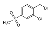 1-(bromomethyl)-2-chloro-4-methylsulfonylbenzene 180200-86-6