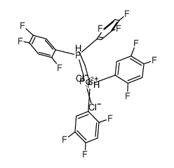 306308-01-0 structure, C26H14Cl2F12P2Pd