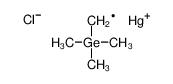 61760-07-4 chloro(trimethylgermylmethyl)mercury