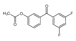 890100-22-8 structure, C15H10F2O3