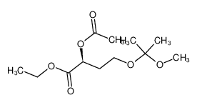 94339-90-9 spectrum, ethyl (S)-2-acetoxy-4-(1',1'-dimethyl-1'-methoxy)methoxybutanoate