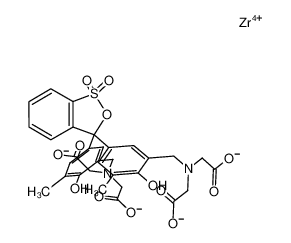 12102-17-9 structure, C31H28N2O13SZr