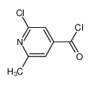 2-氯-6-甲基吡啶-4-羰酰氯