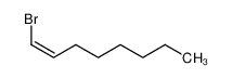 42843-49-2 spectrum, (Z)-1-bromo-oct-1-ene